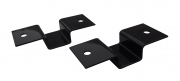Sistem (set 2 buc.) de prindere pentru rampe luminoase si alte accesorii pe bare transversale portbajaj autoturisme