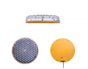 Lampa LED pulsanta - preavertizare trafic - 335mm diametru si 8000 candele intensitate luminoasa - CU controler flash inclus